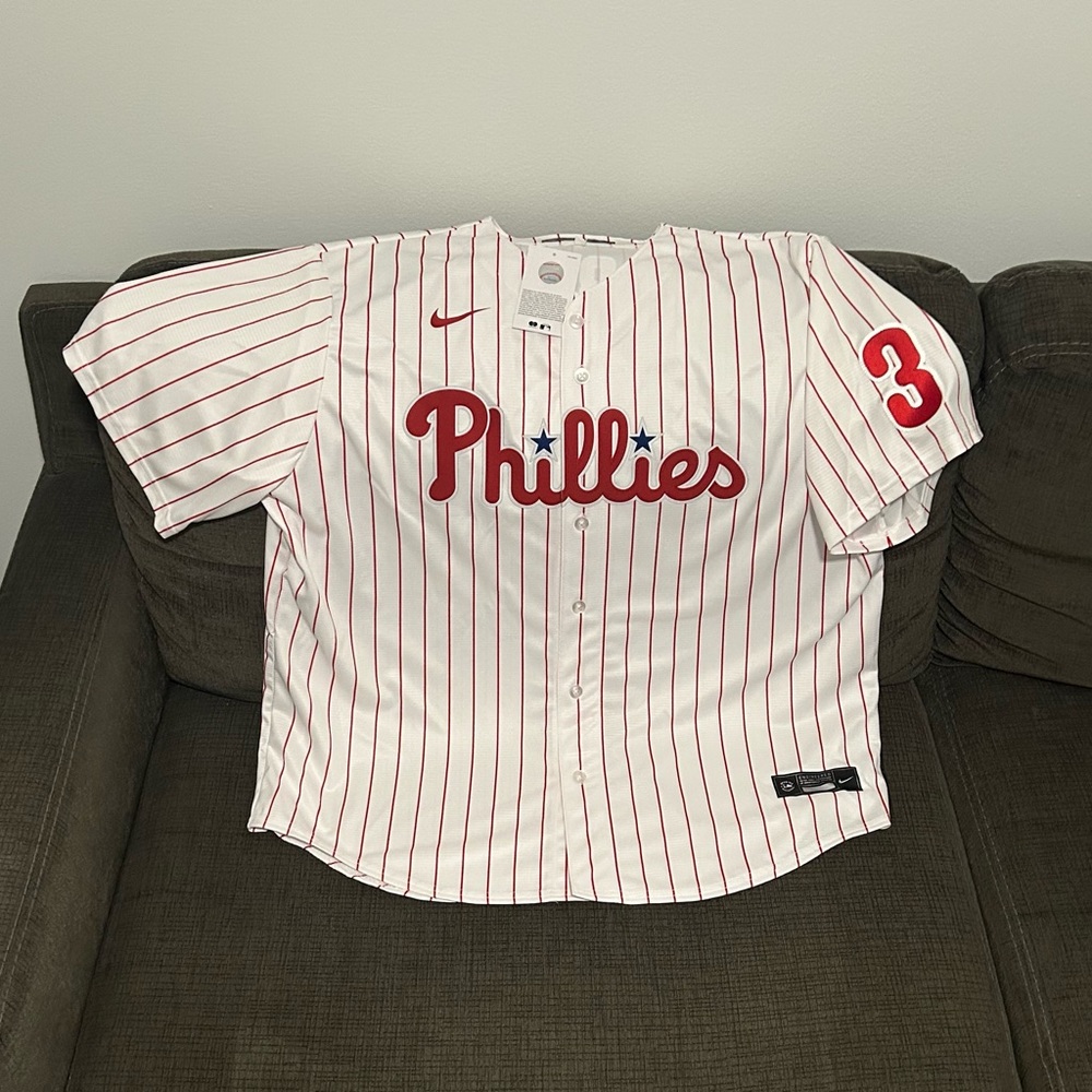 Nike Authentic Philadelphia Phillies Bryce Harper Baseball Jersey Men’s Sz: XXL